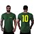 Camiseta Longline Masculina MXD Conceito Brasil e Número Dez - Imagem 1