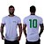 Camiseta Longline Masculina MXD Conceito Brasil e Número Dez - Imagem 3