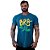 Camiseta Longline Masculina MXD Conceito Bandeira do Brasil Pincelado - Imagem 8