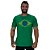 Camiseta Tradicional Masculina MXD Conceito Bandeira Brasil Rabiscos - Imagem 1