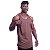 Regata Longline Cavada Lisa Masculina MXD Conceito 100% Algodão Marrom - Imagem 1