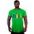 Camiseta Longline Masculina MXD Conceito Brasil Escrita Colorida - Imagem 4