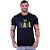 Camiseta Tradicional Masculina MXD Conceito Brasil Escrita Colorida - Imagem 2