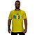 Camiseta Tradicional Masculina MXD Conceito Brasil Escrita Colorida - Imagem 1