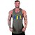 Regata Longline Masculina MXD Conceito Brasil Escrita Colorida - Imagem 4