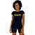 Camiseta Babylook Feminina MXD Conceito Escrita Brasil Amarelo - Imagem 2