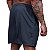 Short Tactel Elastic Masculino MXD Conceito 2 Bolsos Laterais Chumbo - Imagem 3