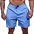 Short Tactel Elastic Masculino MXD Conceito 2 Bolsos Laterais Azul Piscina - Imagem 1