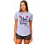 Camiseta Longline Feminina MXD Conceito I Love Kitty  Eu Amo Gatinha - Imagem 2