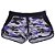 Shortinho Feminino Moletom MXD Conceito Camuflado Roxo - Imagem 1