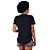 Camiseta Longline Feminina MXD Conceito Preto Básico - Imagem 2