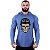 Camiseta Manga Longa Longline Com Touca MXD Conceito Caveira Soldado - Imagem 3