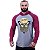 Camiseta Manga Longa Longline Com Touca MXD Conceito Caveira Lenhador - Imagem 2