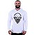 Camiseta Manga Longa Longline Com Touca MXD Conceito Caveira Mascarada - Imagem 2