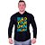 Camiseta Manga Longa Longline Com Touca MXD Conceito Build Your Own Dream - Imagem 4