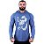 Camiseta Manga Longa Longline Com Touca MXD Conceito Skull Monkey - Imagem 3