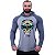 Camiseta Manga Longa Longline Com Touca MXD Conceito Caveira Mexicana - Imagem 1
