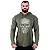 Camiseta Manga Longa Longline Com Touca MXD Conceito Caveira Rachaduras - Imagem 2