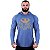 Camiseta Manga Longa Longline Com Touca MXD Conceito No Pain No Gain - Imagem 2
