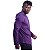 Camiseta Manga Longa Longline Com Touca MXD Conceito Roxo - Imagem 3