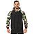 Blusa Moletom Masculino MXD Conceito Com Touca Manga Camuflado - Imagem 1