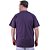 Camiseta Plus Size Tradicional Manga Curta MXD Conceito Mescla Roxo - Imagem 2