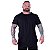 Camiseta Longline Plus Size MXD Conceito Manga Curta Preto - Imagem 1