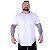 Camiseta Longline Plus Size MXD Conceito Manga Curta Branco - Imagem 1