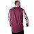 Regata Machão Longline Sem Manga Plus Size MXD Conceito 50% Algodão 50% Poliéster Mescla Bordo - Imagem 2