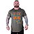 Camiseta Longline Estampada Plus Size MXD Conceito Manga Curta Leão Good Vibes - Imagem 4
