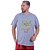 Camiseta Tradicional Estampada Plus Size Curta MXD Conceito Caveira Pixel - Imagem 2