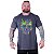Camiseta Tradicional Estampada Plus Size Curta MXD Conceito Caveira Pixel - Imagem 3