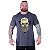 Camiseta Tradicional Estampada Plus Size Curta MXD Conceito Caveira da Moda - Imagem 4