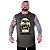 Regata Machão Longline Estampada Sem Manga Plus Size MXD Conceito Caveira HardCore - Imagem 3