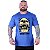 Camiseta Tradicional Estampada Plus Size Curta MXD Conceito Caveira HardCore - Imagem 2