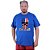 Camiseta Tradicional Estampada Plus Size Curta MXD Conceito Caveira Americana - Imagem 1