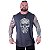 Regata Machão Longline Estampada Sem Manga Plus Size MXD Conceito Caveira Estilhaço - Imagem 3