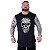 Regata Machão Longline Estampada Sem Manga Plus Size MXD Conceito Caveira Estilhaço - Imagem 1