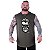 Regata Machão Longline Estampada Sem Manga Plus Size MXD Conceito Caveira Brava - Imagem 1