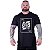 Camiseta Tradicional Estampada Plus Size Curta MXD Conceito Carta Ás Indígena - Imagem 1