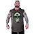 Regata Machão Longline Estampada Sem Manga Plus Size MXD Conceito Caveira Old - Imagem 1
