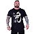 Camiseta Longline Estampada Plus Size MXD Conceito Manga Curta Gorilla Skull - Imagem 4
