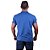 Camisa Gola Polo Masculina Rentex MXD Conceito Quadradinhos Azul Royal - Imagem 2