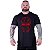 Camiseta Tradicional Estampada Plus Size Curta MXD Conceito Caveira Vermelha - Imagem 1