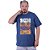 Camiseta Tradicional Estampada Plus Size Curta MXD Conceito Praia Tropical - Imagem 1