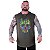Regata Machão Longline Estampada Sem Manga Plus Size MXD Conceito Caveira Pixel - Imagem 2