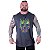 Regata Machão Longline Estampada Sem Manga Plus Size MXD Conceito Caveira Pixel - Imagem 1