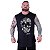 Regata Machão Longline Estampada Sem Manga Plus Size MXD Conceito Caveira Sombras - Imagem 3