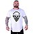 Camiseta Longline Estampada Plus Size MXD Conceito Manga Curta Caveira Headphone - Imagem 2