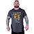 Camiseta Longline Estampada Plus Size MXD Conceito Manga Curta Just Be Cool - Imagem 3